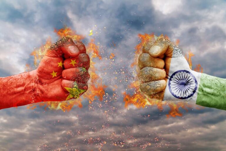 two-fist-flag-china-india-faced-each-other-ready-fight-107286909