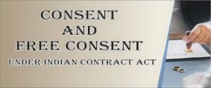 Consent and not free consent 