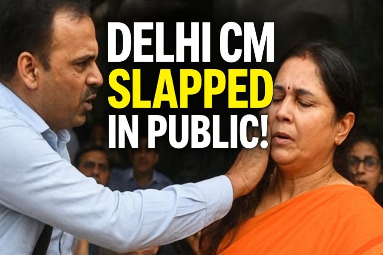 Rekha Gupta slapped news Delhi CM Rekha Gupta attack Rekha Gupta Jan Sunwai incident Rekha Gupta latest news 2025 Delhi CM assault case Rajesh Sakriya Rekha Gupta Delhi politics news Jan Sunwai Delhi 2025