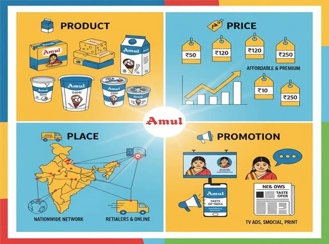 What is the marketing or product mix?